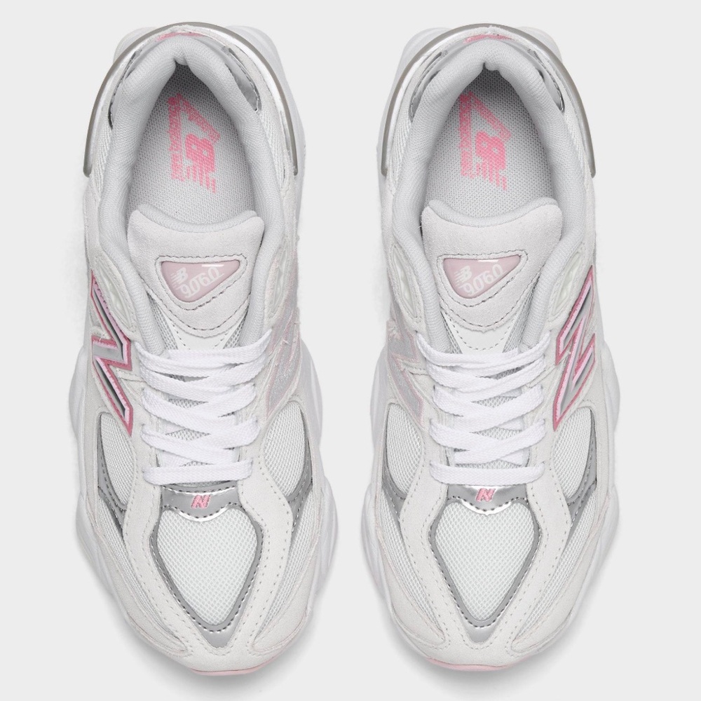 📎💓 NEW BALANCE 9060 SILVER PINK 💓📎 - Picture 3 of 4